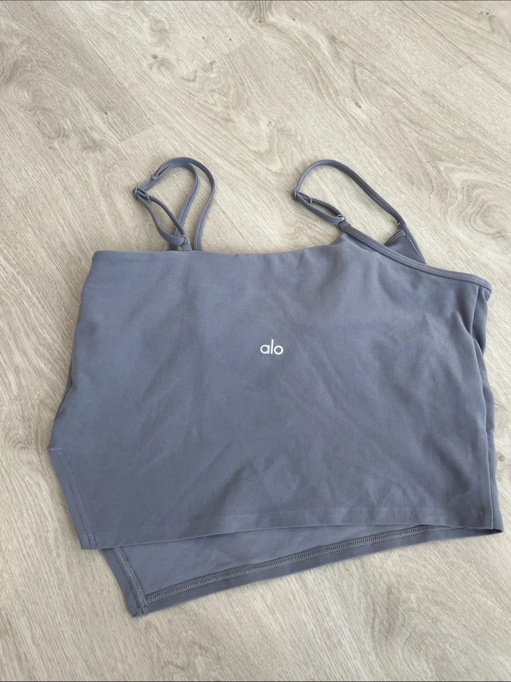 Alo Yoga Asymmetrical Bra Tank Top